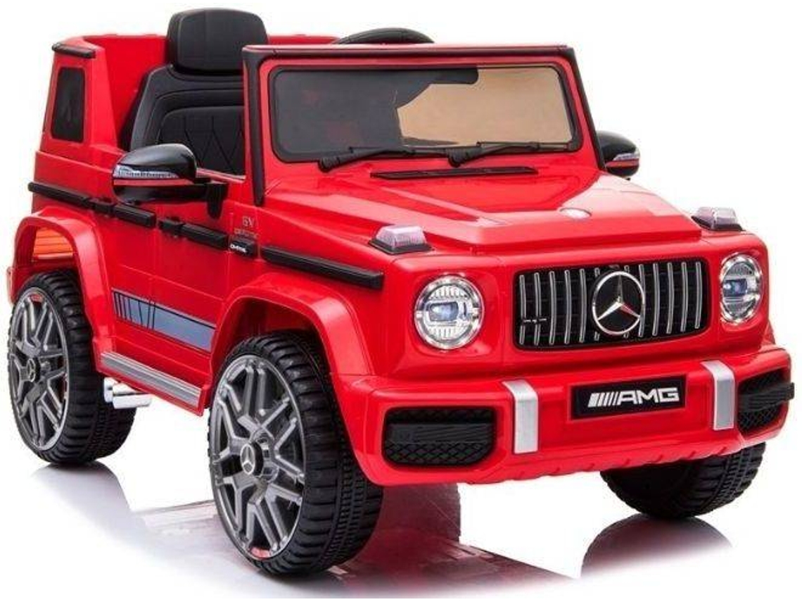 Coche Eléctrico CARS Mercedes G63 (Edad Minima: 3 - Rojo)