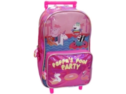 Mochila Trolley PEPPA PIG (Rosa - PVC - 33x22x11 cm)