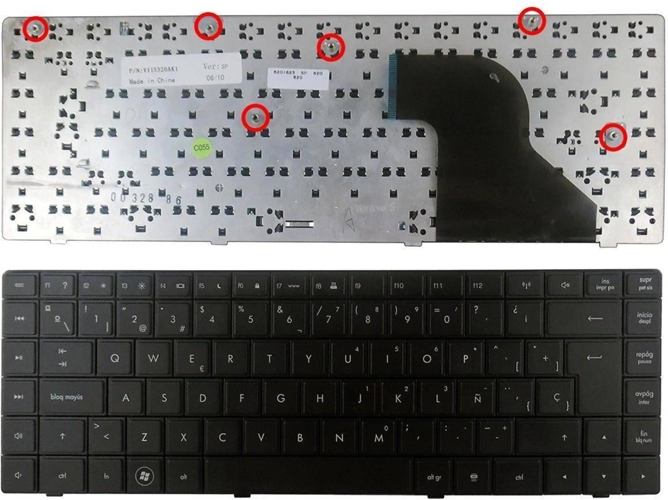 Teclado para Portátil HP 625 620 Compaq Cq620 Cq621