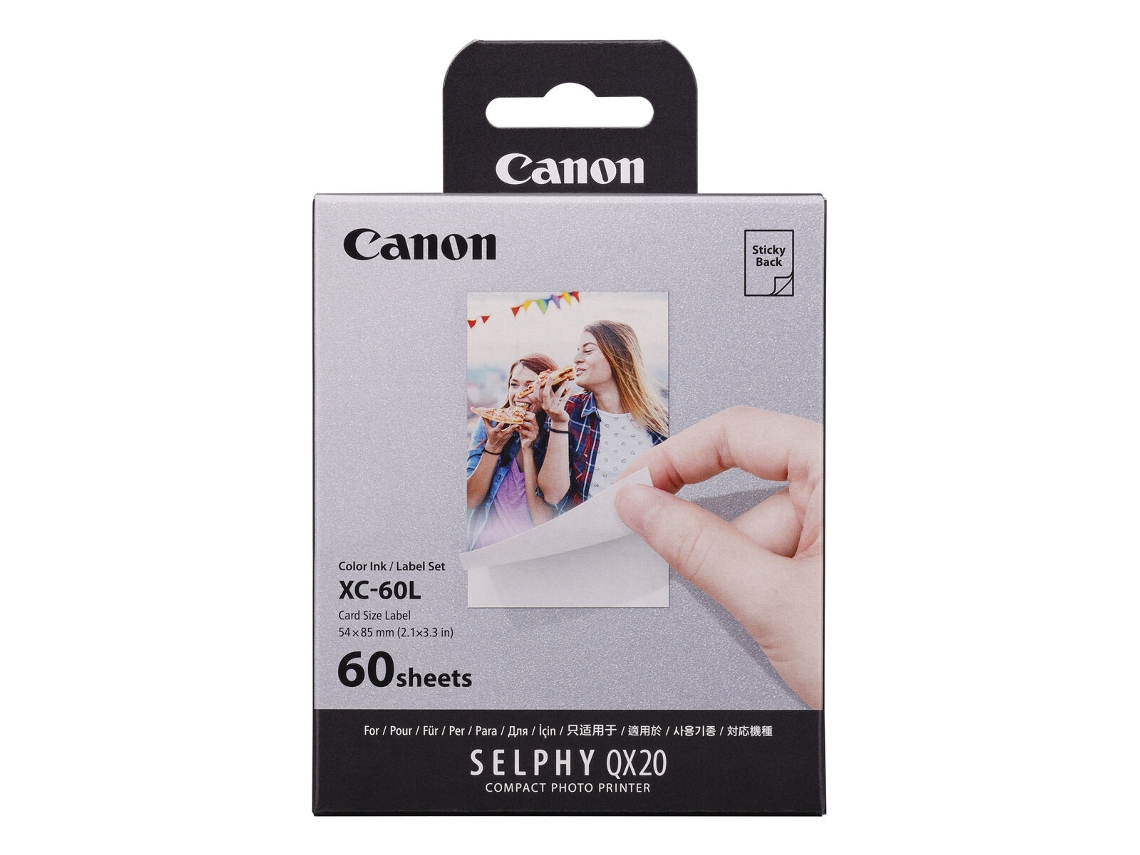 Papel fotográfico mate Canon 6756c001 5,4 x 8,5 cm (60 unidades)