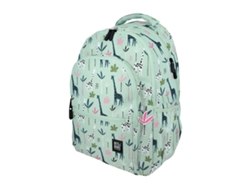 Mochila Escolar 3 Cremalleras Con Divisor Portátil Y Adaptable Carrito. Jungle Grafoplás