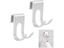 2 Suportes Inox Adesivos Impermeáveis para Barbeadora ZYBLSSBB