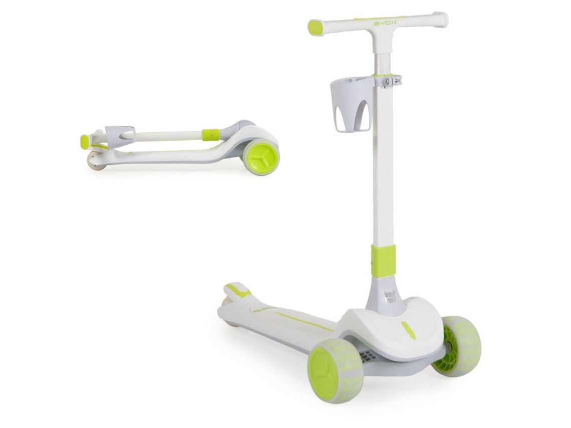 Patinete Infantil Aero Desde 3 Años De Byox - Lime Green