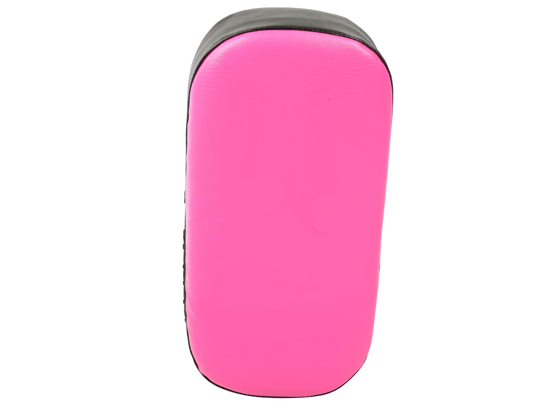 JILLIOPER Almohadillas Acolchadas para Boxeo, Patadas y Muay Thai, Objetivo Curvo, Color Rojo Rosa