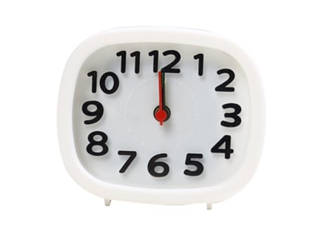Pequeño despertador, despertador, mesita de noche, encantador escritorio silencioso para niños, dormitorio, reloj electrónico sencillo para estudia...