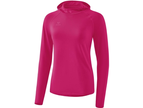 Blusa para Hombre ERIMA mangas largas con capucha Rosa para Multideportes