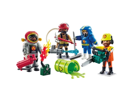Mis Figuritas Bomberos PLAYMOBIL