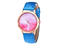 Elegante Reloj De Pulsera De Cuarzo Para Hombre, Estilo Casual Y Moderno (azul Real).