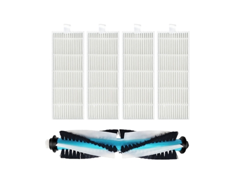 Cepillos laterales con filtro HEPA, almohadillas de paño de mopa, Kit de cepillo principal para Robot aspirador Cecotec Conga 1290 1390