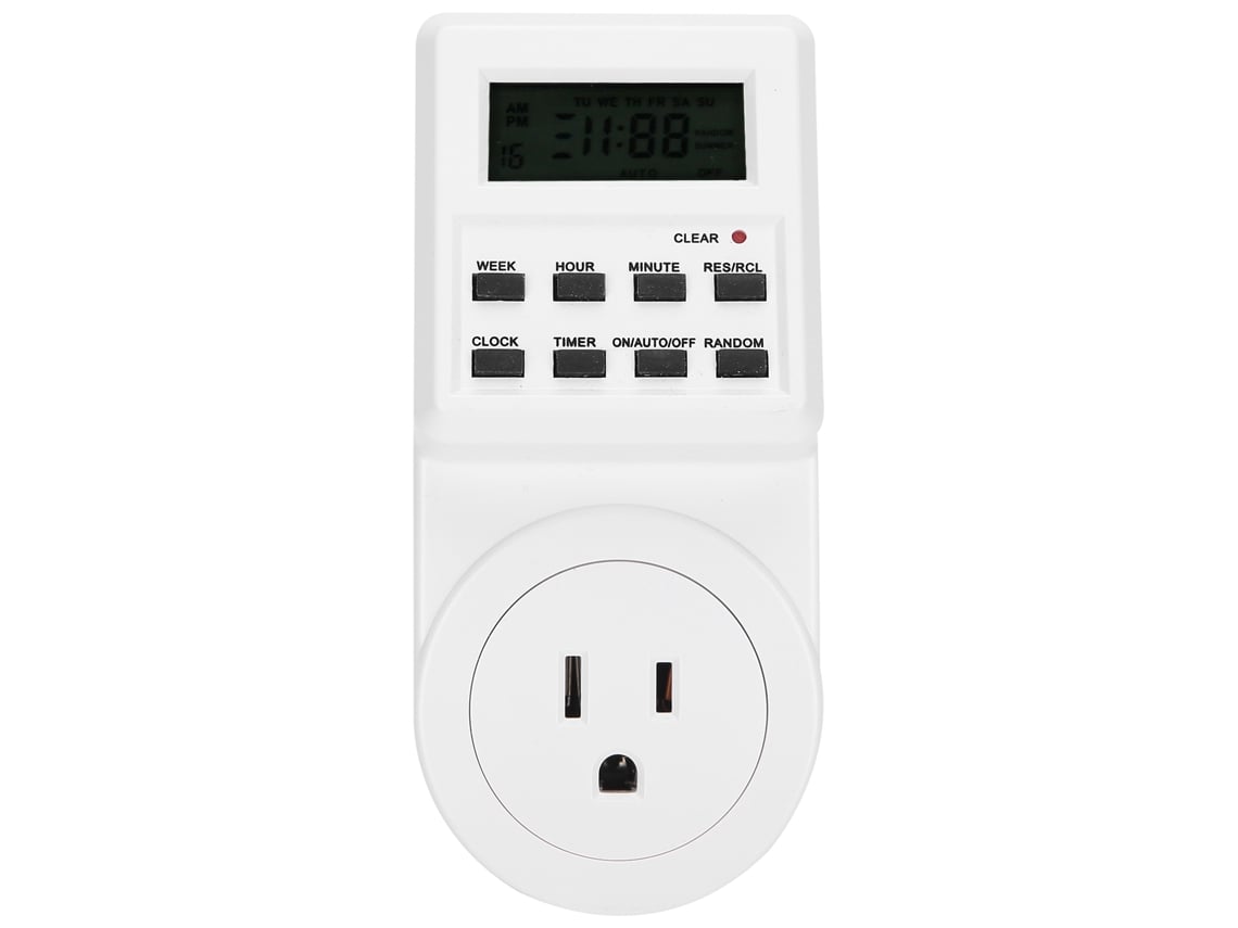 Enchufe Inteligente Programable Con Temporizador, Interruptor Temporizado Para Electrodomésticos Tst01us