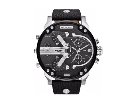 Reloj DIESEL Hombre (Piel - Negro)
