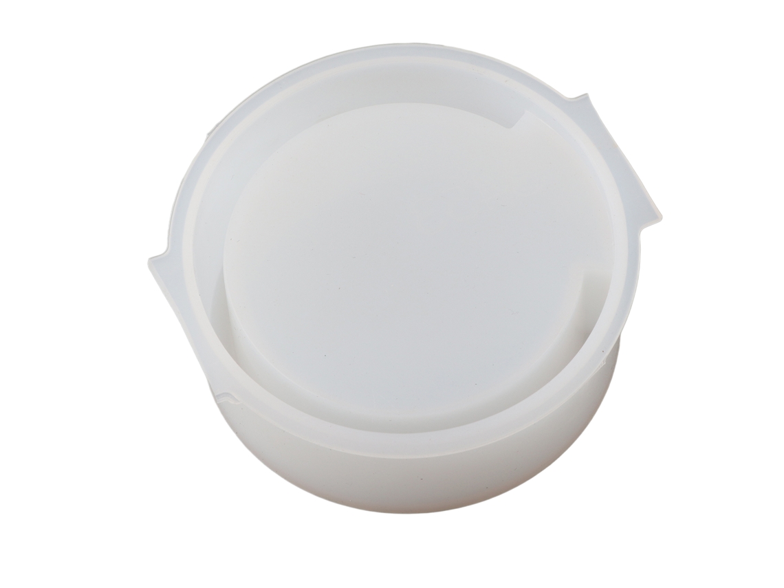 Molde De Silicona Reutilizable Para Portavasos Con Caja De Almacenamiento Md3453