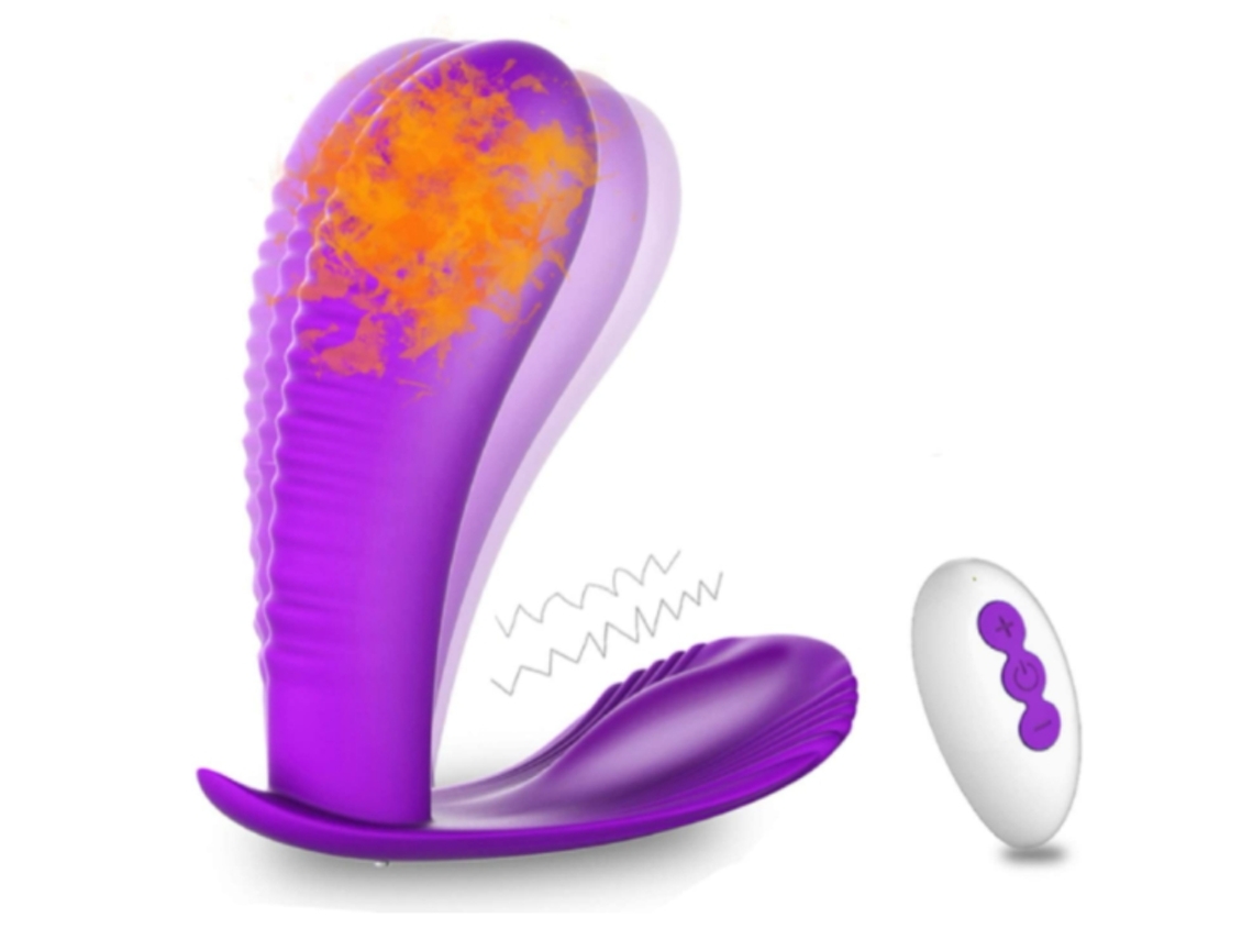 Vibradores Femeninos Con Control Remoto, Juguetes Sexuales, Estimulador De Clítoris, Morado