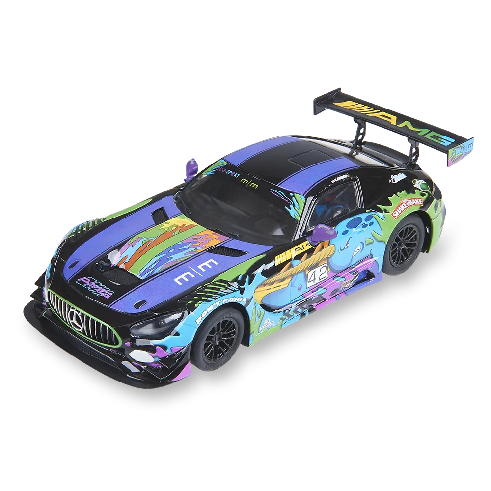 Mercedes AMG GT3 Makes Models Gama Advance en escala 1:32, Slot Car para pista de carreras, para niños a partir de 8 años, Scalextric