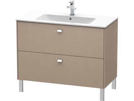 Mueble de aseo DURAVIT Brioso de 102,0 x 47,9 cm con 2 extraíbles incl. hueco para sifón y delantal para lavabo ME by Starck 233610