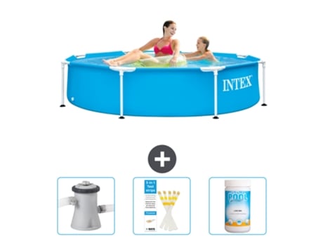 Piscina Tubular INTEX 28205NP-CB73 (1828 L - 244x51cm)