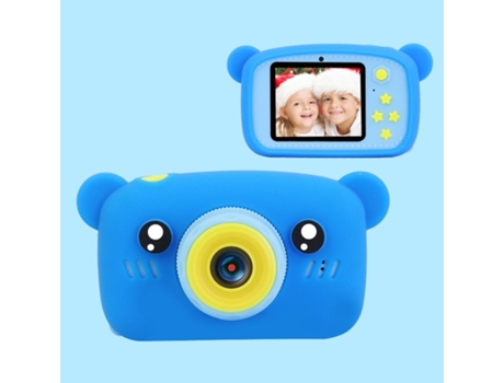 Cámara de Video SLOWMOOSE para Niños Full HD 1080P Azul