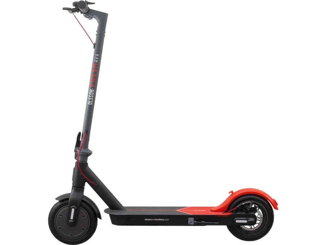 Patinete Elétrico OLSSON Wild Red 8.5 (500 W - Autonomía: 24 Km - Negro)