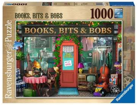 Puzzle RAVENSBURGER Books, Bits & Bobs rompecabezas 1000 pieza(s) Ciudad