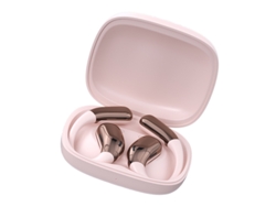 Auriculares Inalámbricos Bluetooth Yuysan A38 Con Gancho Para La Oreja, Resistentes Al Agua, Con Control De Voz Y Música, Color Rosa