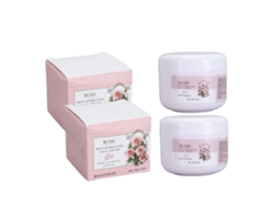 2 unidades de crema hidratante de rosas de 50 g - Reafirmante, iluminadora, reduce las arrugas finas - Cuidado facial