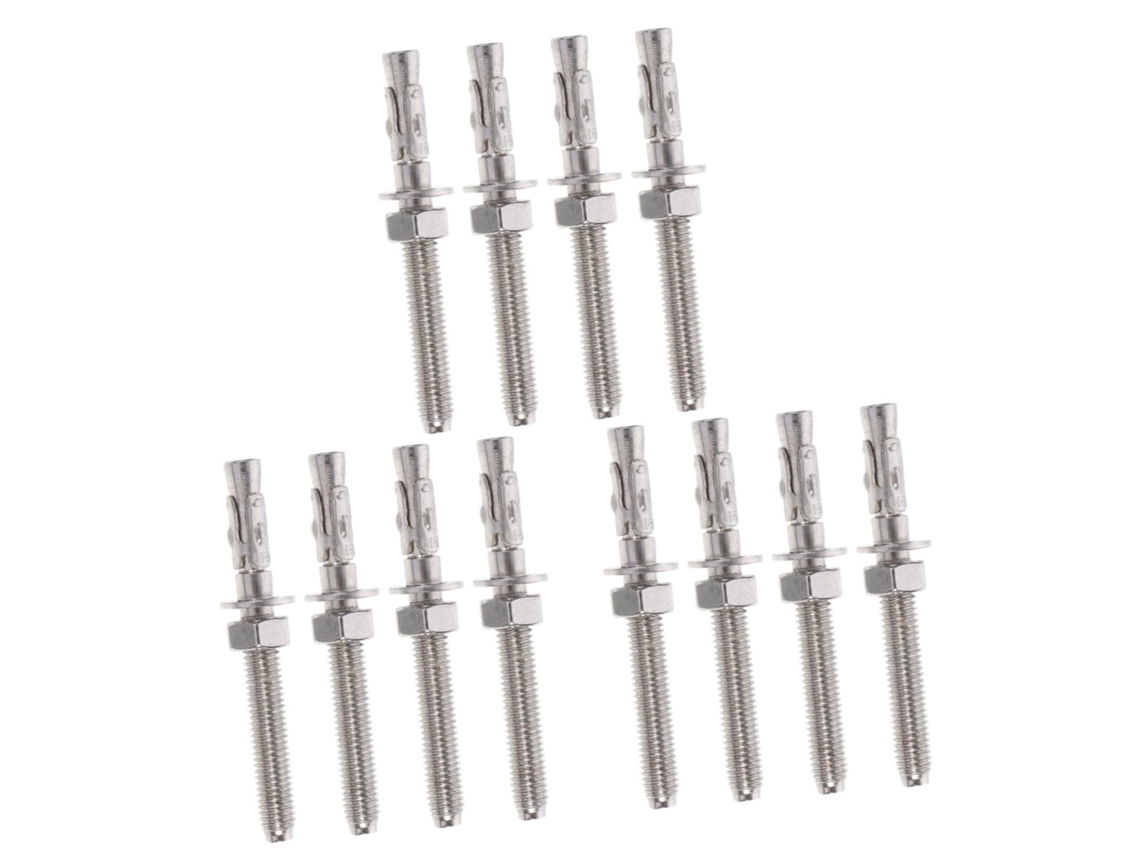 Juego De 3 Pernos De Extensión De Acero Inoxidable Para Muebles Y Barandillas Para Fijaciones De Ventanas (4