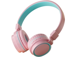 YEMAESRE Auriculares Inalámbricos Calidad de Sonido de Alta Fidelidad Trabajo Bluetooth con Cancelación de Ruido Rosa
