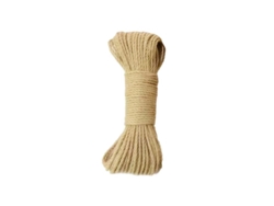 1 cuerda de yute gruesa natural. ALLINLESS