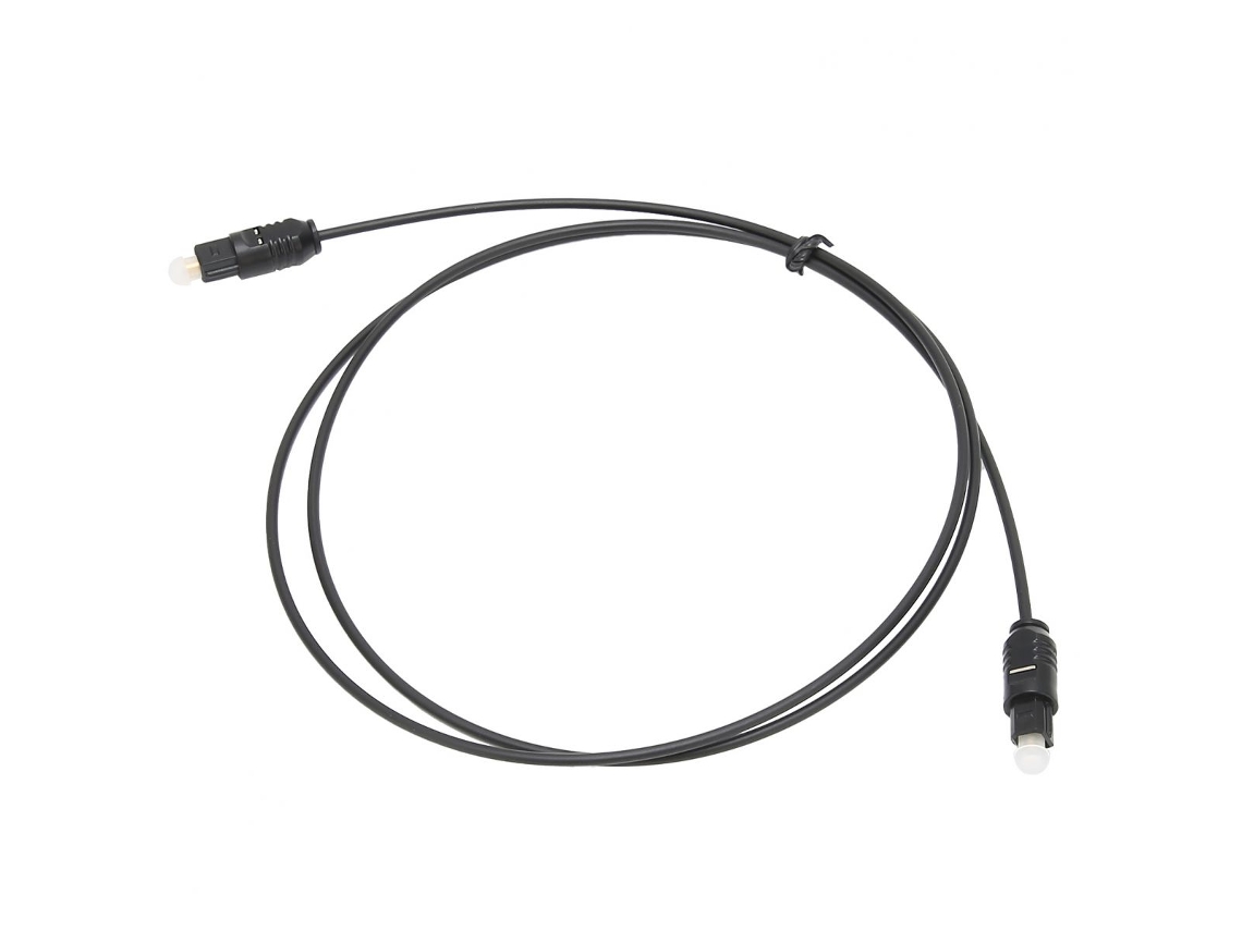 Cable de transmisión de fibra óptica de PVC de 1 m para audio óptico en cine en casa