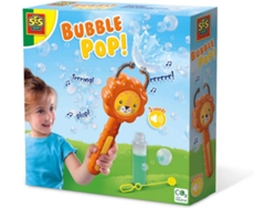 Juego Aire Libre SES Burbujas de jabón Bubble Pop Leao C/Sons (Edad Minima: 5 años)