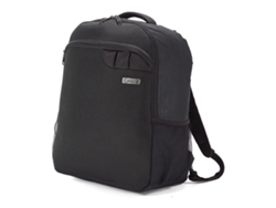 Mochila de cabina BENZI 20L ligera y cómoda con bolsillos laterales para Ryanair y Vueling, color negro (40 x 25 x 20 cm)