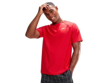 Rashguard Manga Curta Vermelho 2Xlspeedo