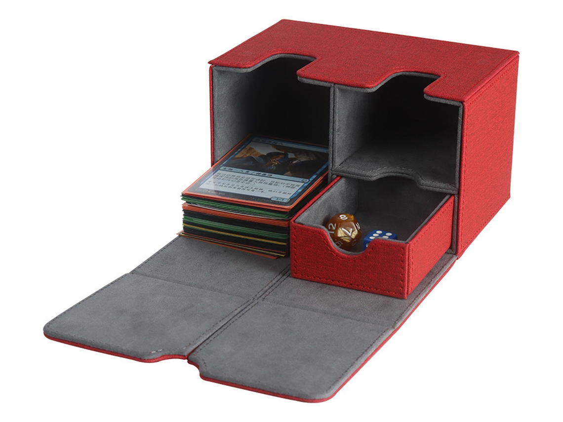 184 160 Patrón de lino rojo 155 X 101 X 104 Mm Tokenslowmoose