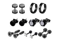 14 Elegantes Pendientes Para Hombre, Con Estilos Urbanos, De Fiesta Y Elegantes.