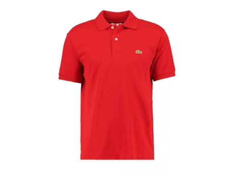 Polo LACOSTE Algodón Hombre (S - Rojo)
