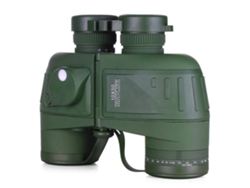 Binóculos Marinhos 10x50 Para Adultos À Prova Dágua Com Compass Rangefinder Lente Prisma Bak4 À Prova De Embaçamento Binóculo Militar Para Saisiyiky