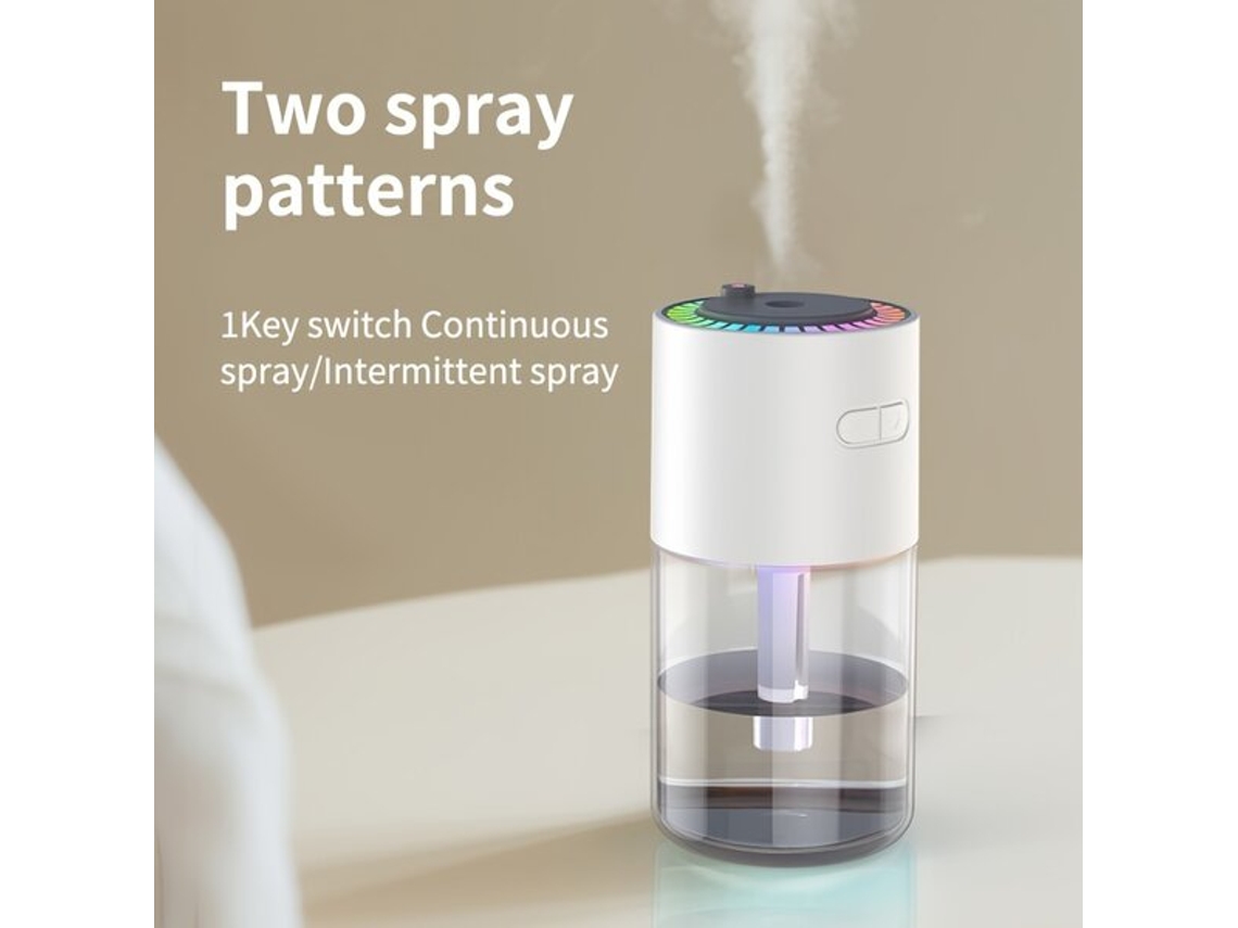 Humidificador ultrasónico con proyector de estrellas, 280 ml. Pickifyvayotoy