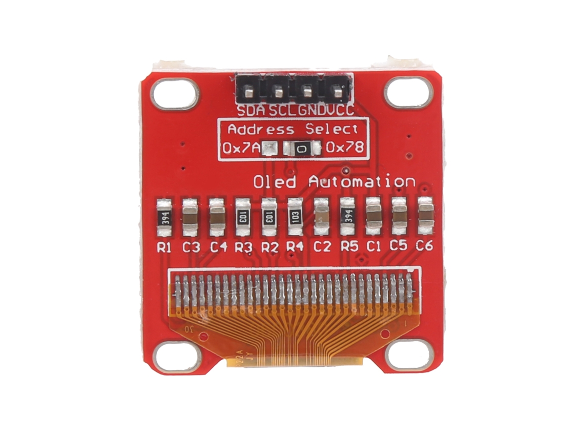 Módulo De Pantalla Oled De 0.96 Pulgadas 128x64 Con Controlador Para Placa De Display Serial Iic