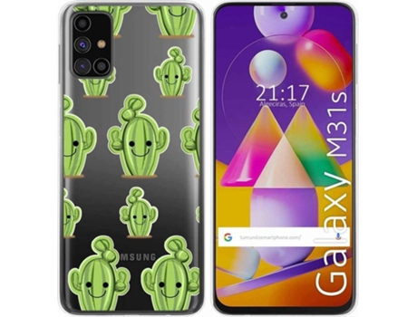 Carcasa Samsung Galaxy M31s TUMUNDOSMARTPHONE Cactus Multicolor