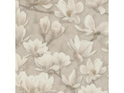396102 Gu Papel De Pared Con Flores Ligeramente Texturizado Mate 5,33 M2 Profhome