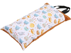 Bolso Cambiador Colgante Grande Con Doble Cremallera Para Ropa, Toallas Y Almacenamiento.