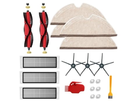 Kits de filtro de peças de aspirador de pó para xiaomi roborock s6 s60 s65 s5