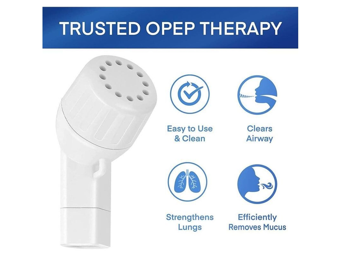 Dispositivo De Expansión Pulmonar Y Alivio De La Mucosidad, Entrenador De Respiración Manual, Terapia Opep, Ekb