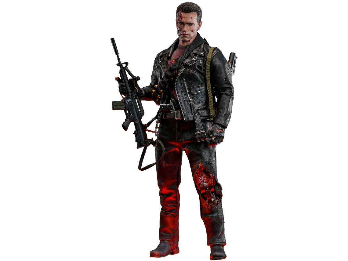 Figura Hot Toys DX46 - Terminator 2 Judgment Day - T800 Battle Damaged Version