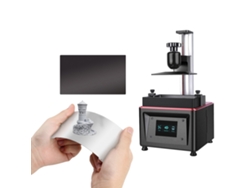 Prato De Construção De Aço Mágnetico Flexível Para Impressora 3d Resina Sla Lcd 135x75mm