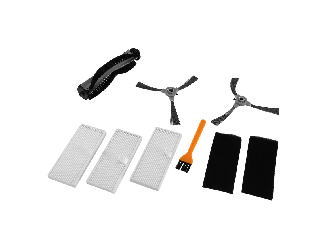 7 cepillos principales grises compatibles con Coredy 3500, R3500, R550, R500, R650 y R750.