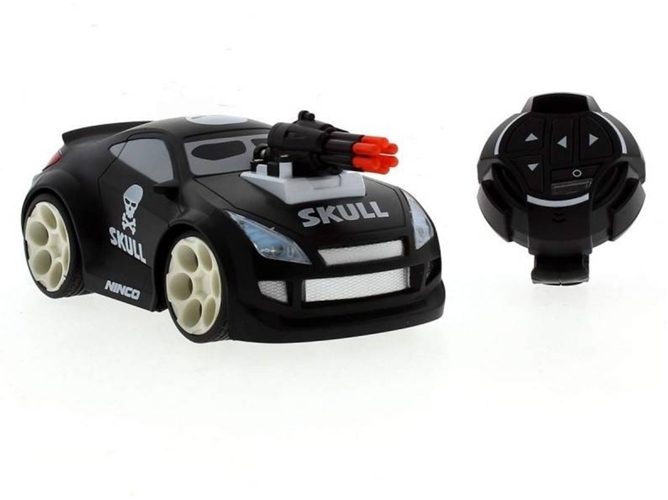 Coche Teledirigido NINCO Racers Watchcar Skull Negro