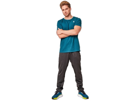 Camiseta de Hombre para Deporte BIOTECH USA Jay Verde (2XL)
