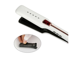 Plancha de pelo profesional de vapor de doble placa de larga duración Tecnología avanzada Tecnología de vapor dual húmedo y seco Todo el cabello DESCUENTO TÉCNICO