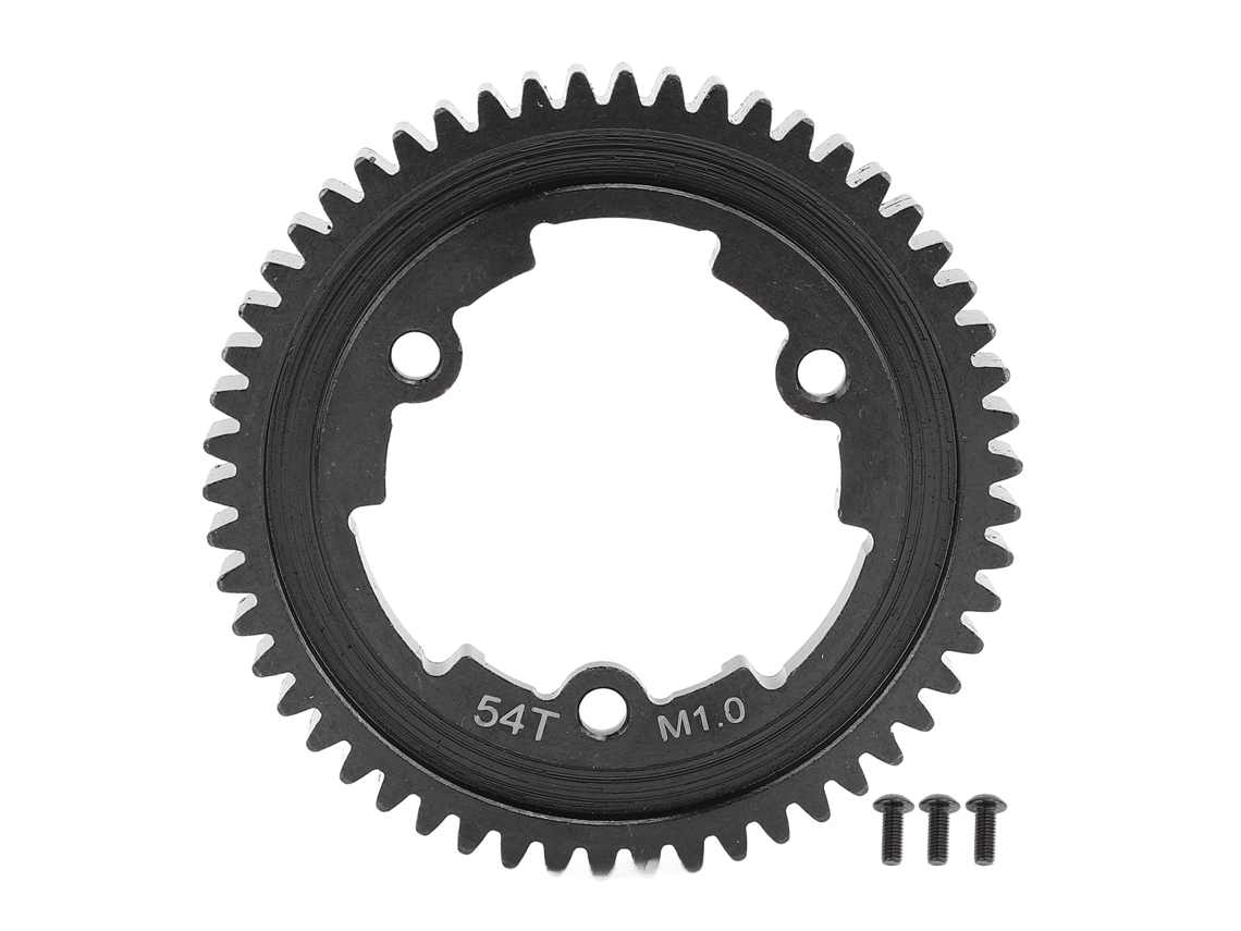 Engranaje De Acero Al Carbono M1 De 54 Dientes Para Coche Rc Xrt New Maxx Xo 1 Erevo 2.0 1 (accesorio De Repuesto)